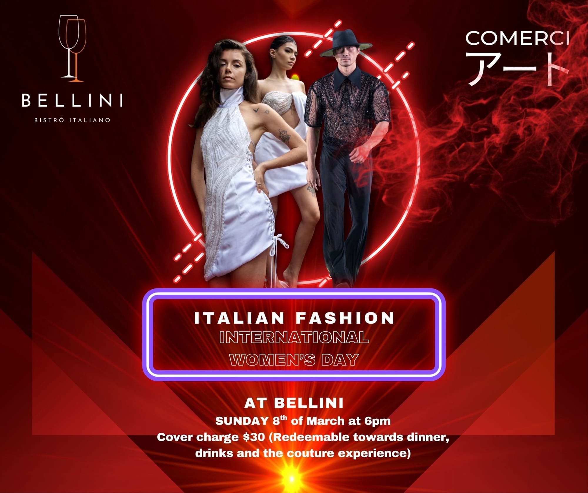 From Milan to Phnom Penh. Bellini Hosts Fashion Show for Woman's Day